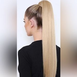 Bellami Synthetic Wrapped Ponytail Beach Blonde